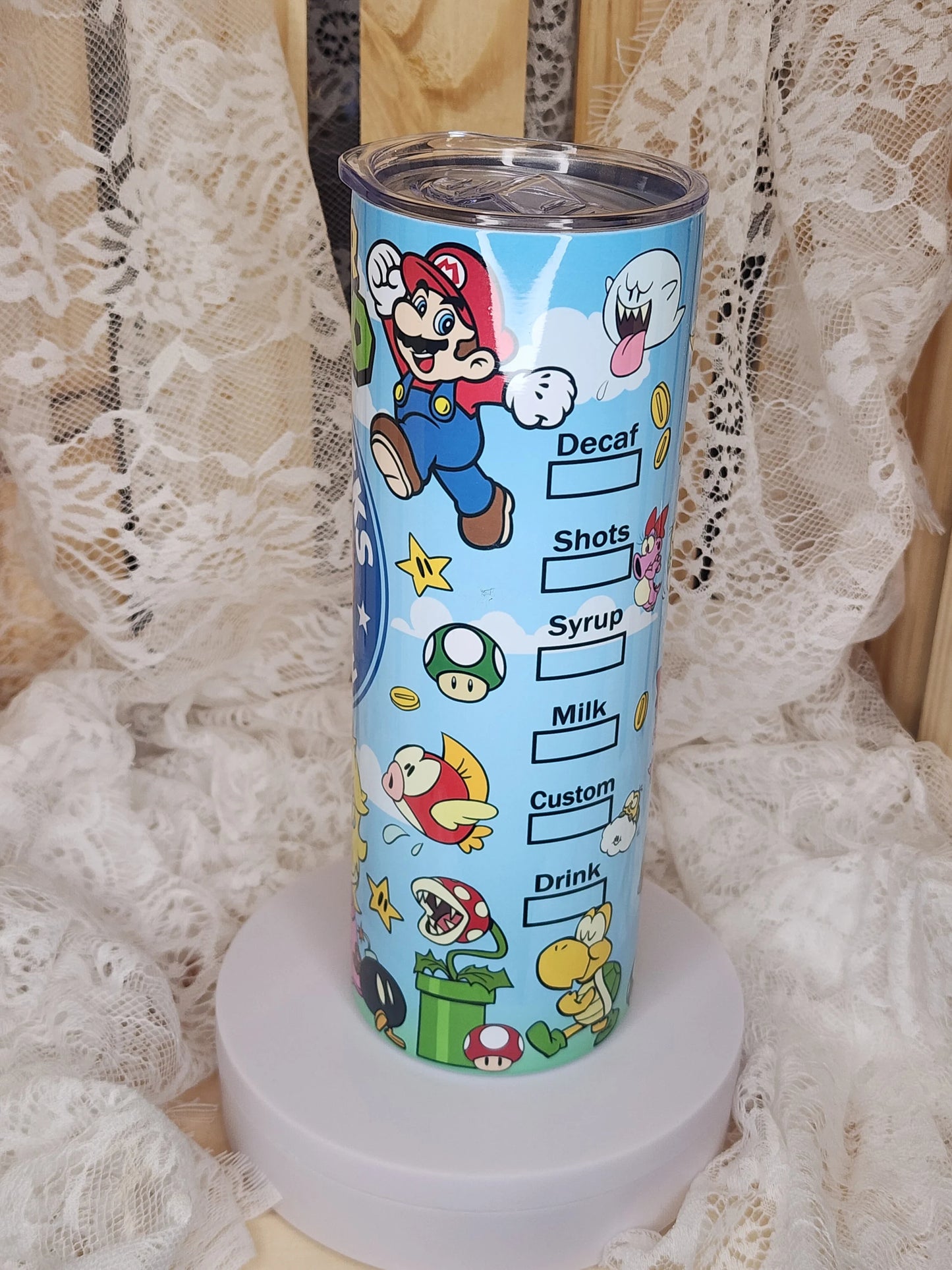 Super Mario Tumbler 20oz