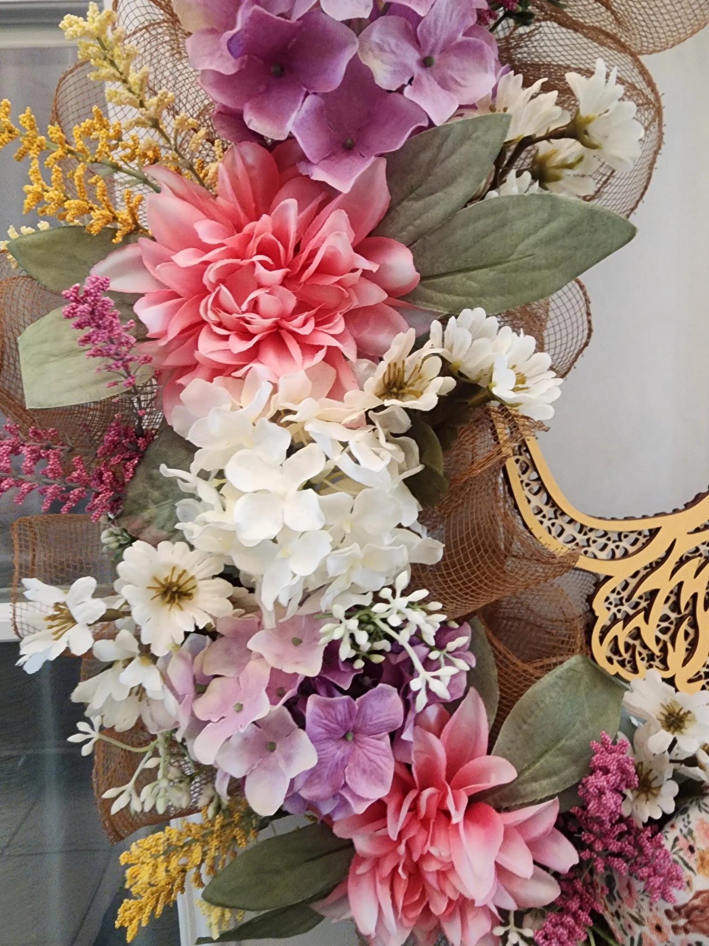 Country Cow Lasso Rope Wreath