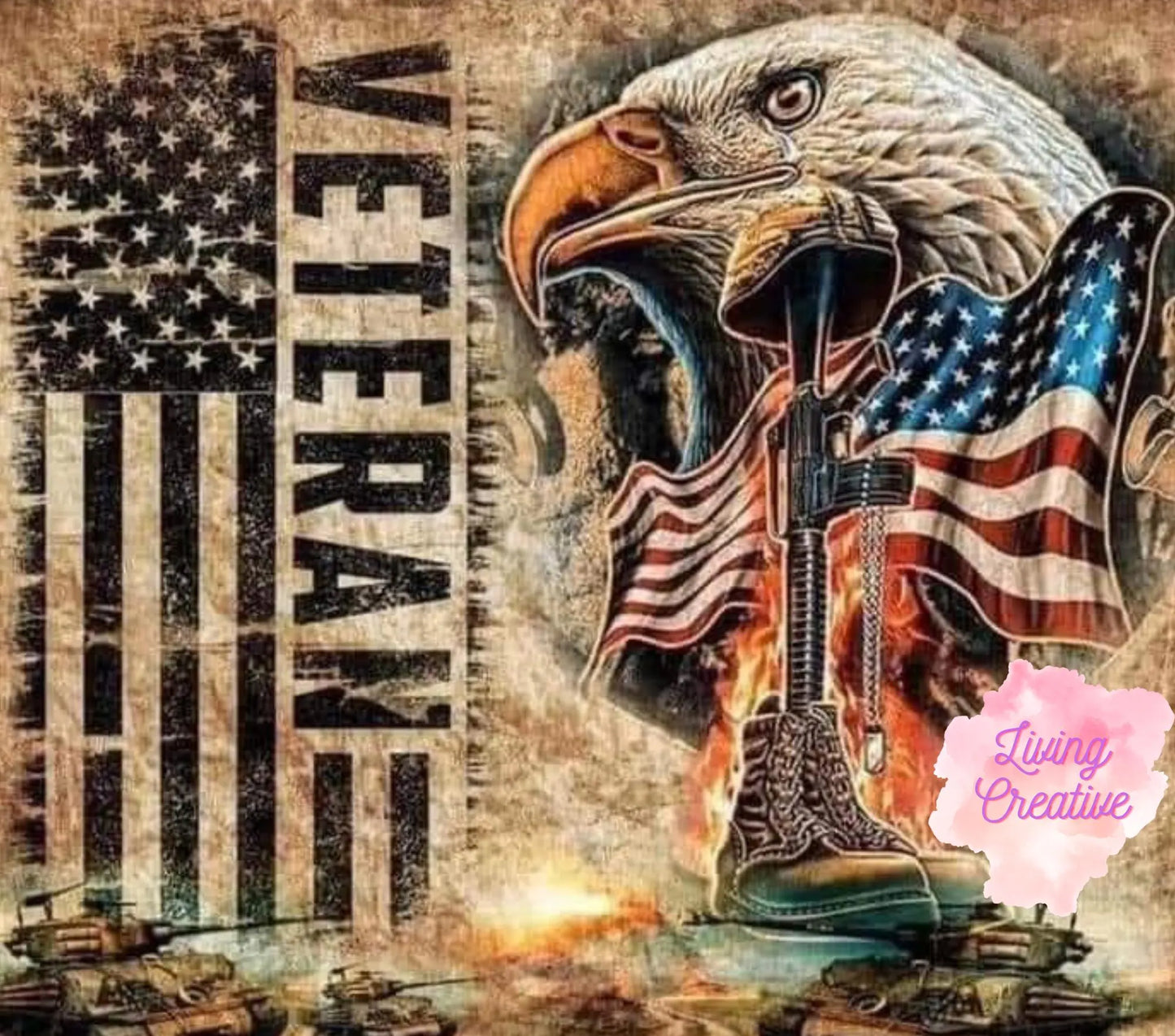 American Veteran Memorial *20oz Tumbler Digital Image*