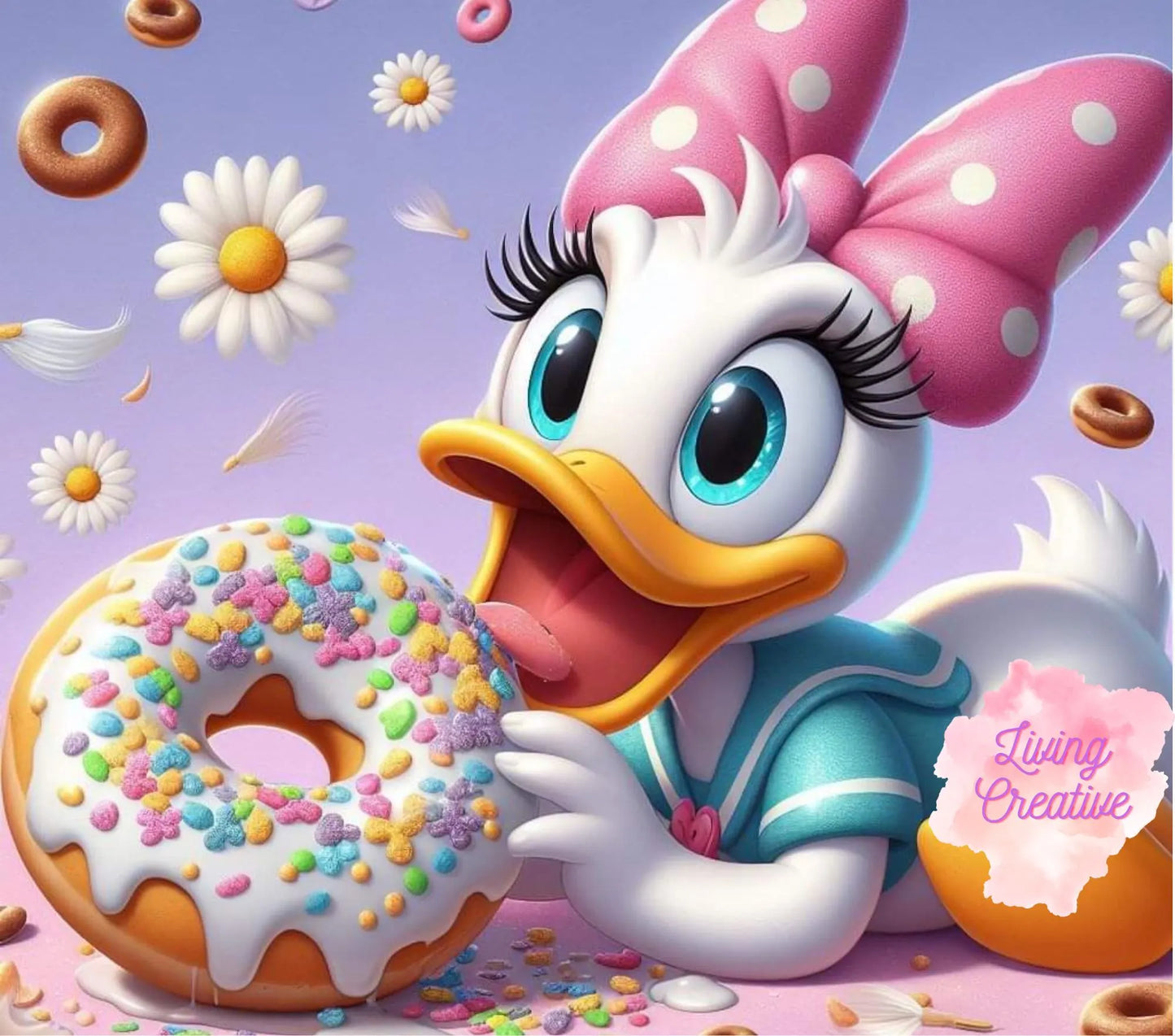 Sweets Daisy Duck *20oz Tumbler Digital Image*