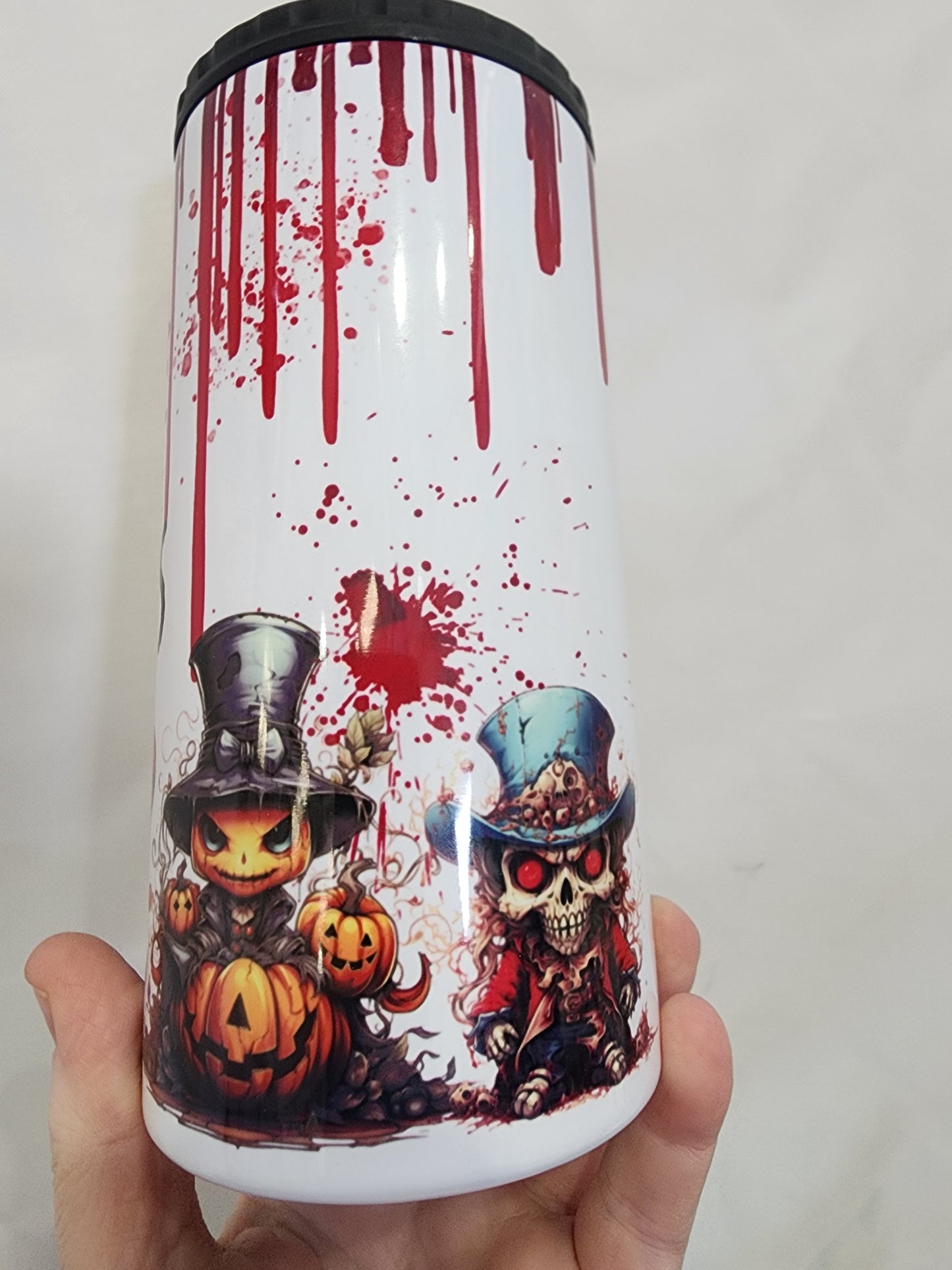 Creepy People 4in1 Can Cooler Tumbler