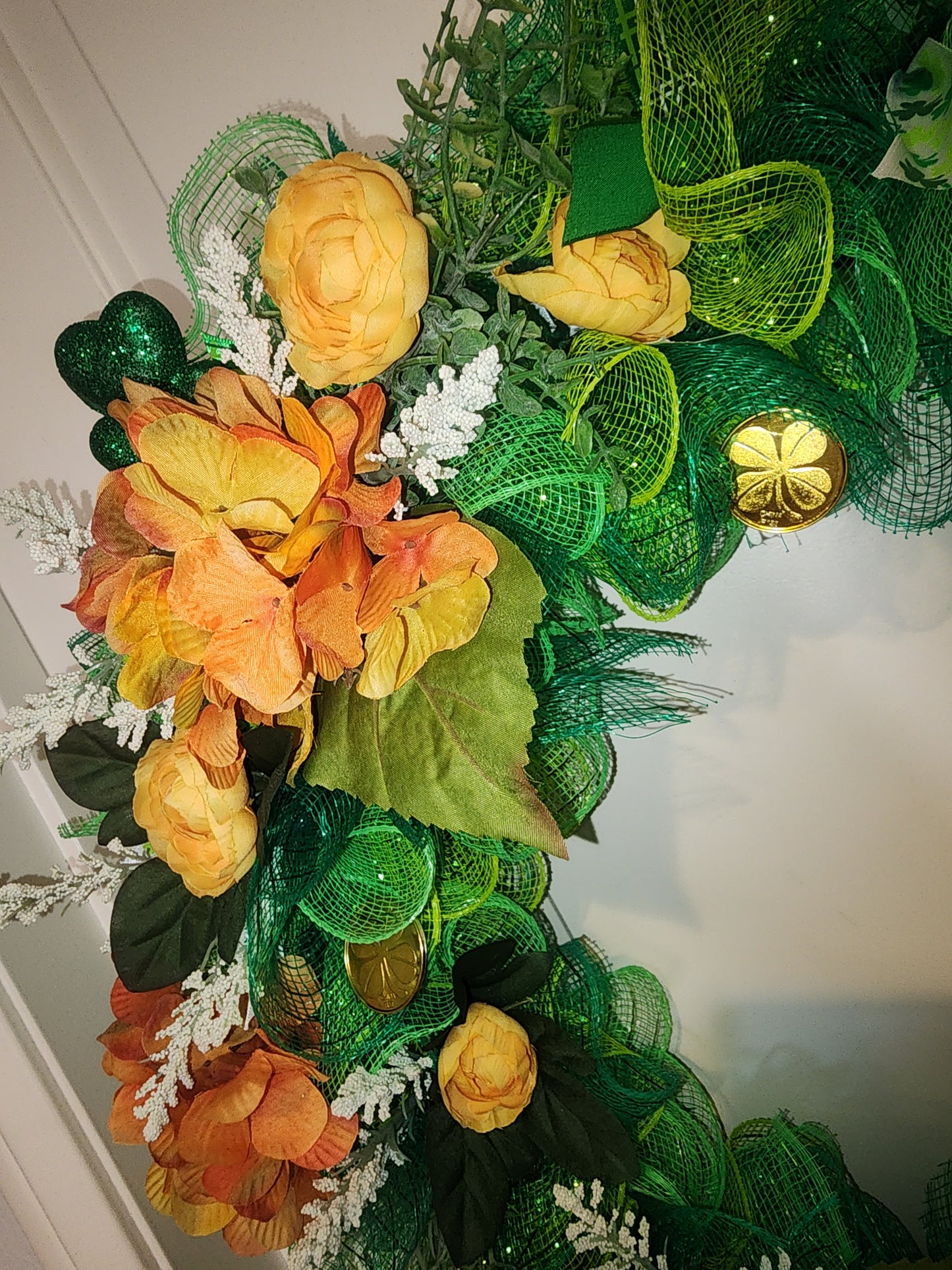 St. Patrick's Day Gnome Wreath