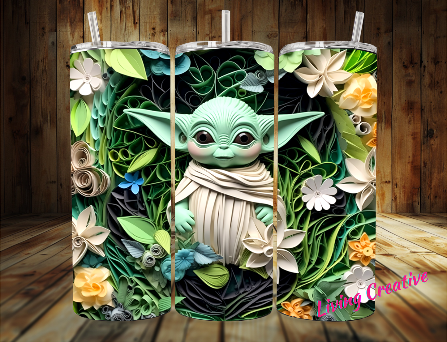 Yoda Baby Tumbler 20oz