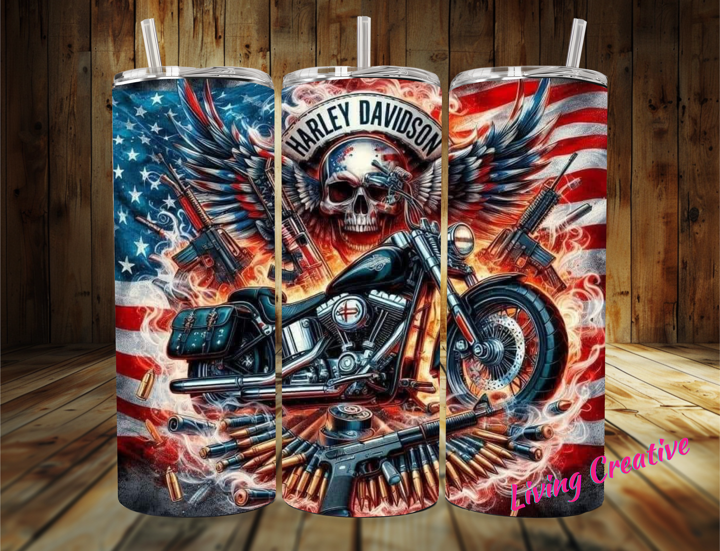 American Harley Tumbler 20oz