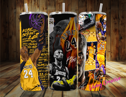 Kobe Tribute Tumbler 20oz