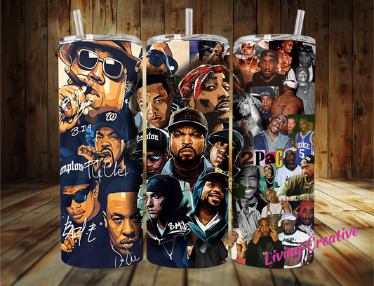 Rapper Legends Tumbler 20oz