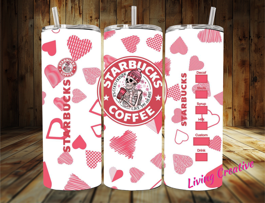 Valentine Coffee Tumbler 20oz