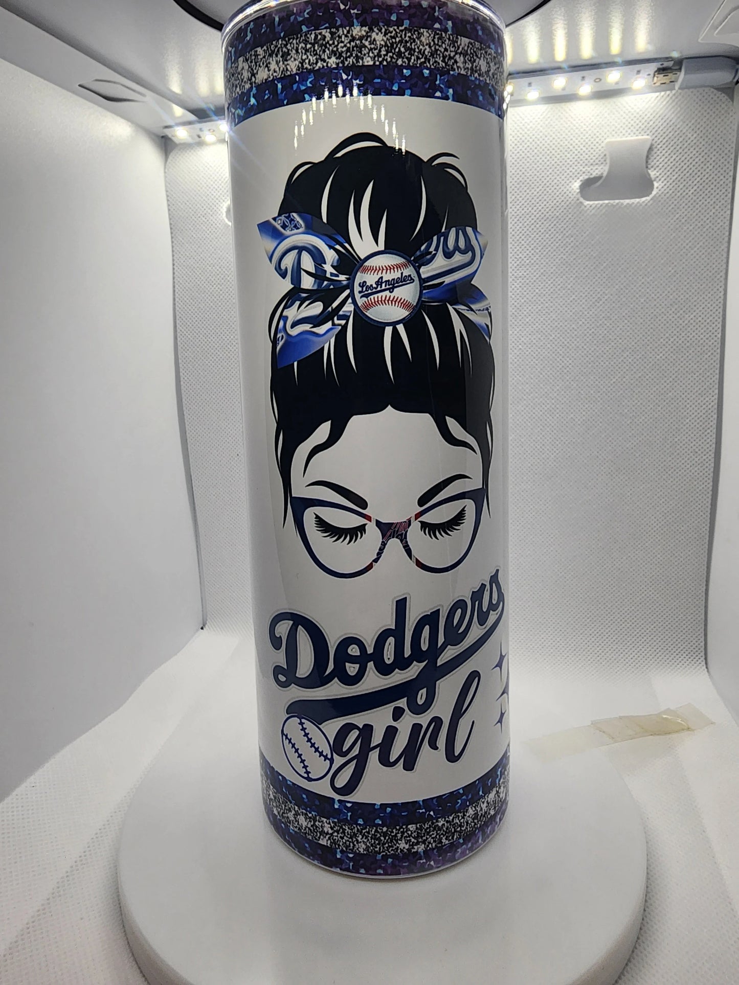 Dodgers Girl Tumbler 20oz