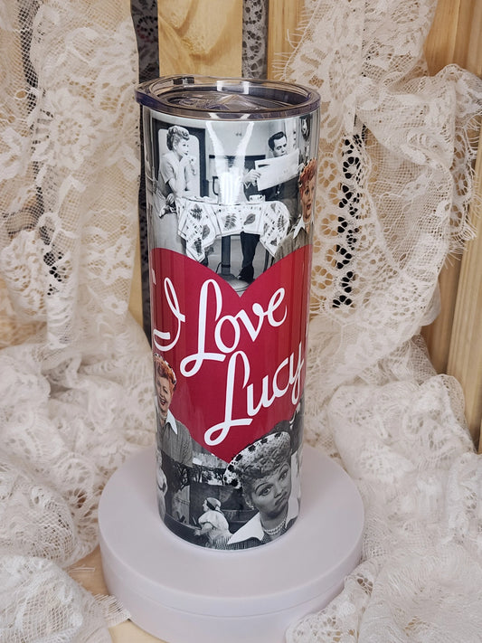 I Love Lucy Tumbler 20oz