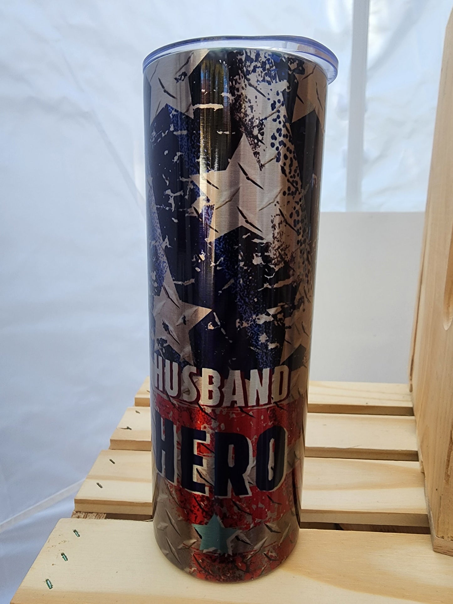 Husband Dad Hero Tumbler 20oz