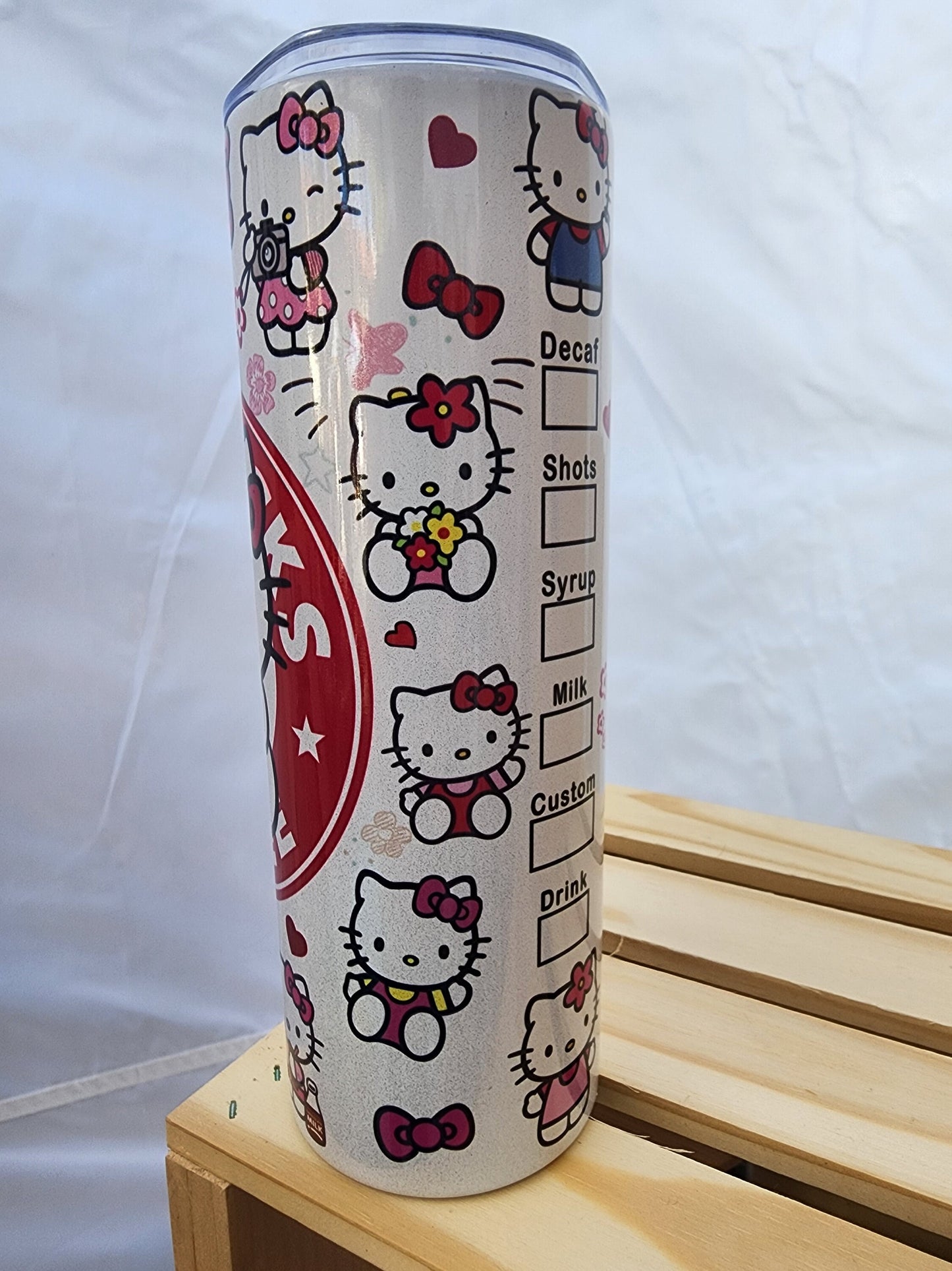 HK Kitty Strawberry Tumbler 20oz