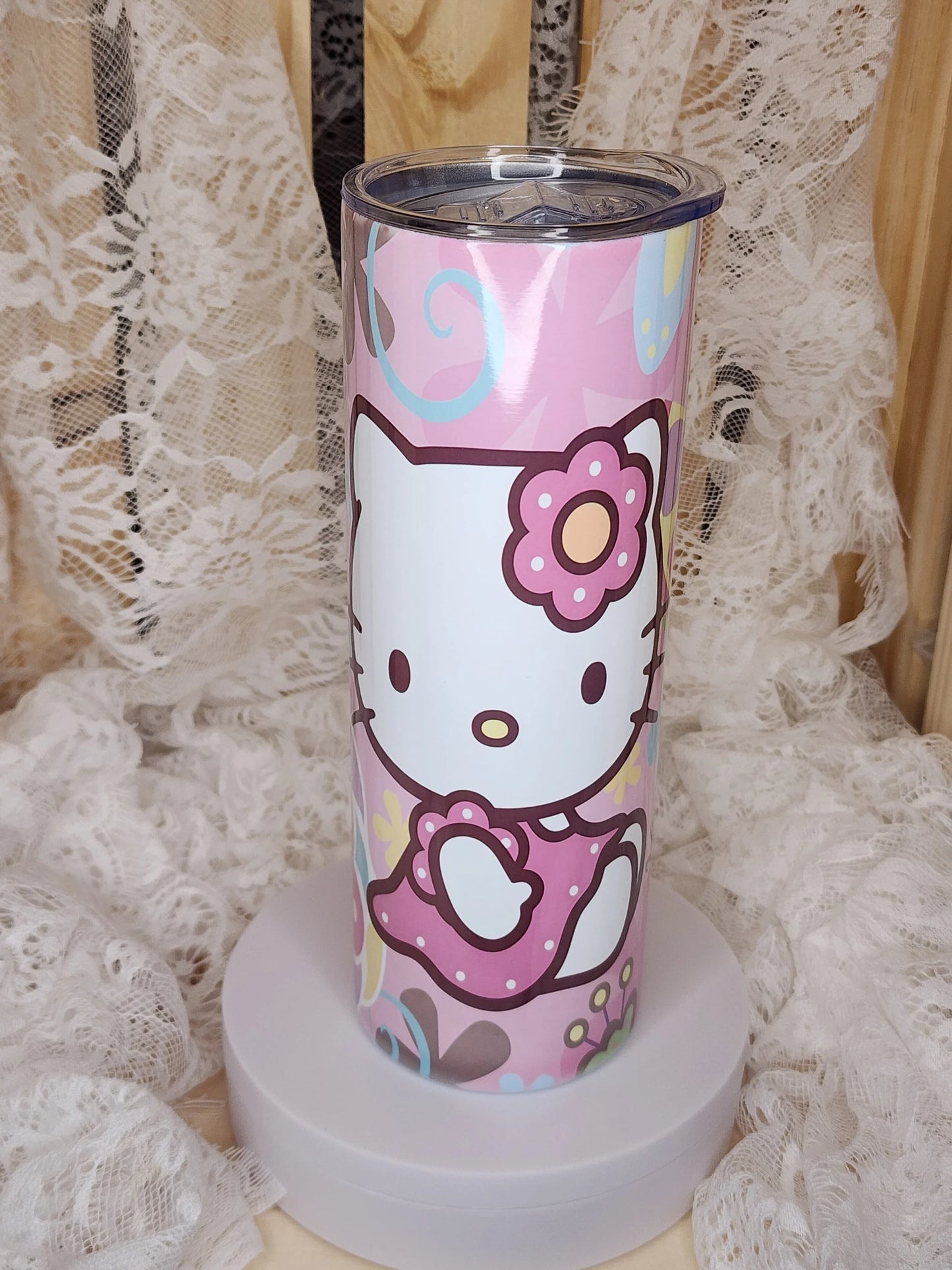 HK Kitty Tumbler 20oz