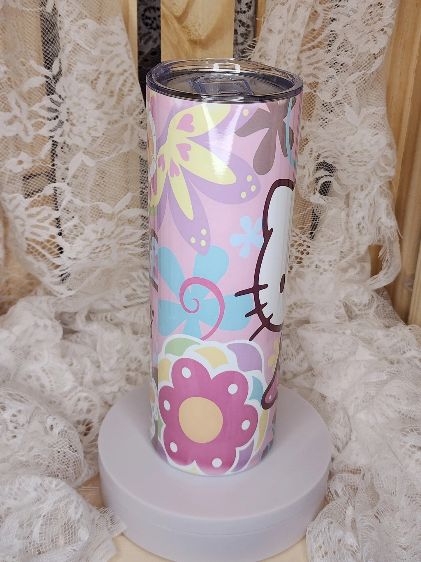 HK Kitty Tumbler 20oz