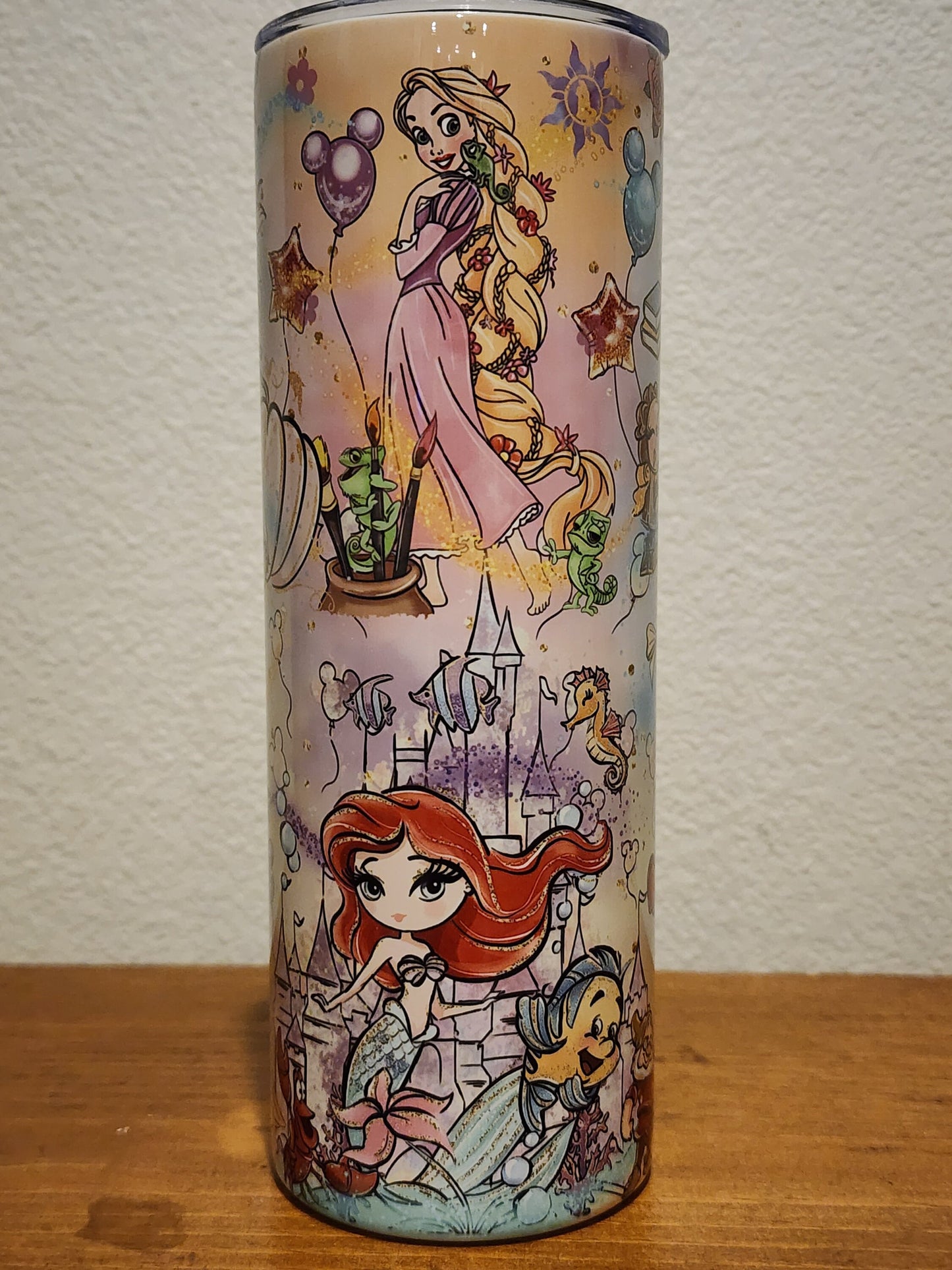 Colorful Princess Tumbler 20oz