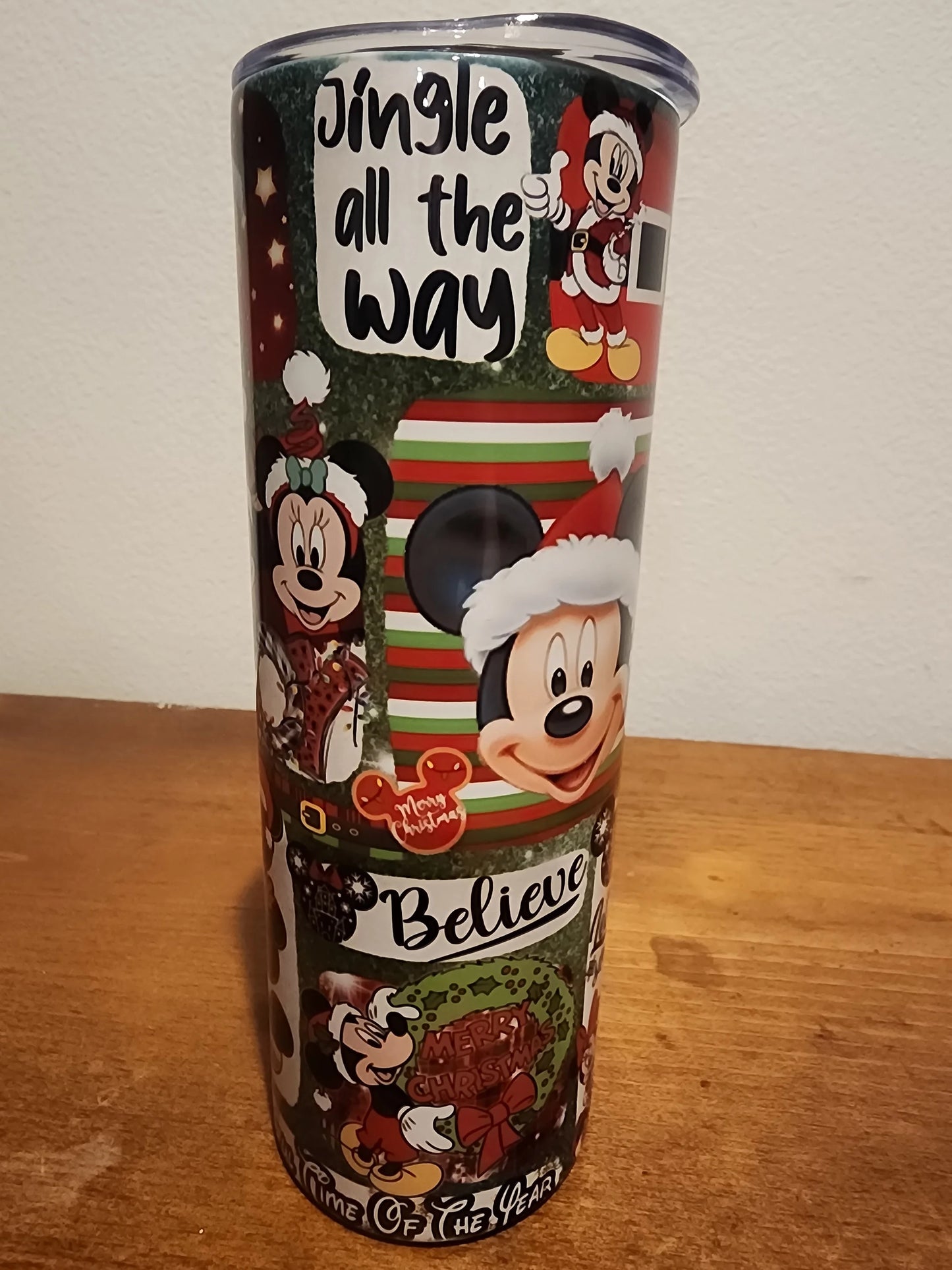 Mickey Mouse Christmas Tumbler 20oz