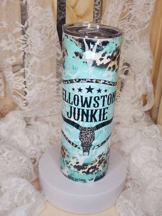 Yellowstone Junkie Tumbler 20oz