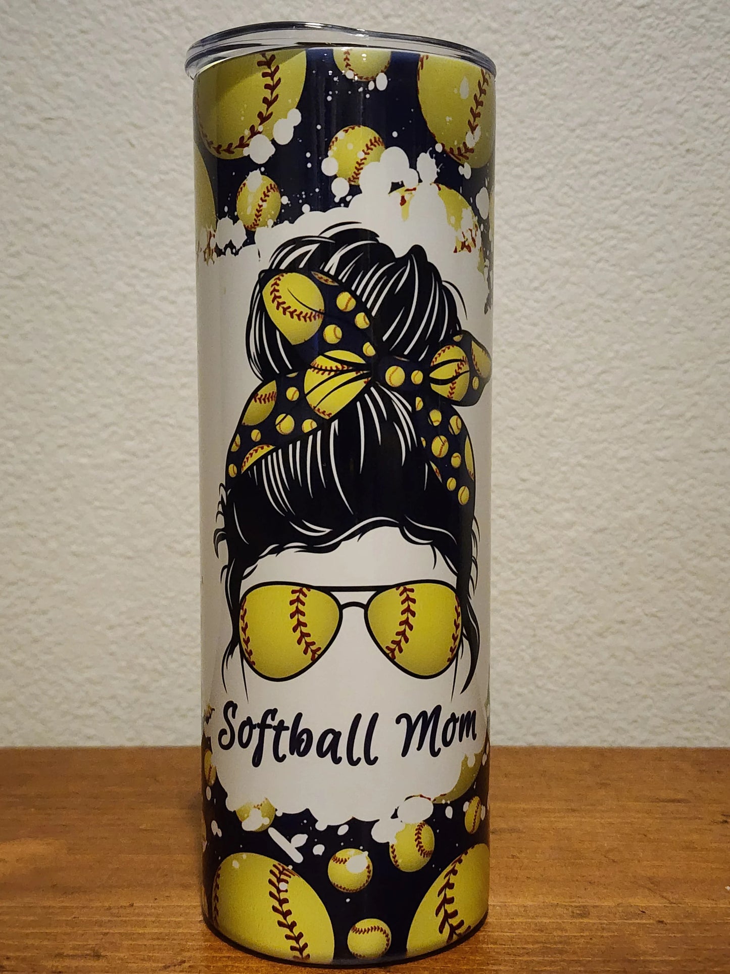 Softball Mom Tumbler 20oz