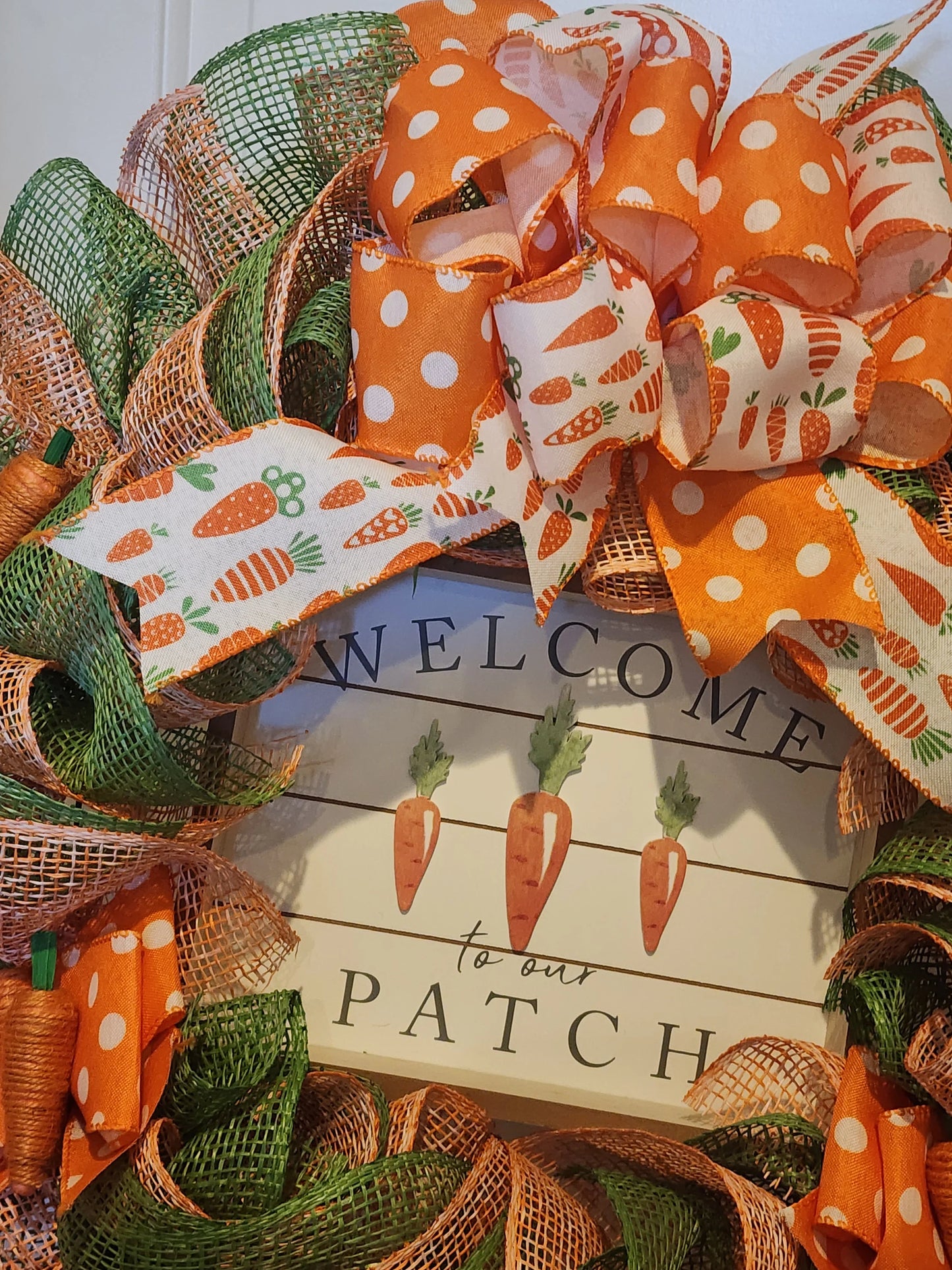 Easter Carrot Wreath