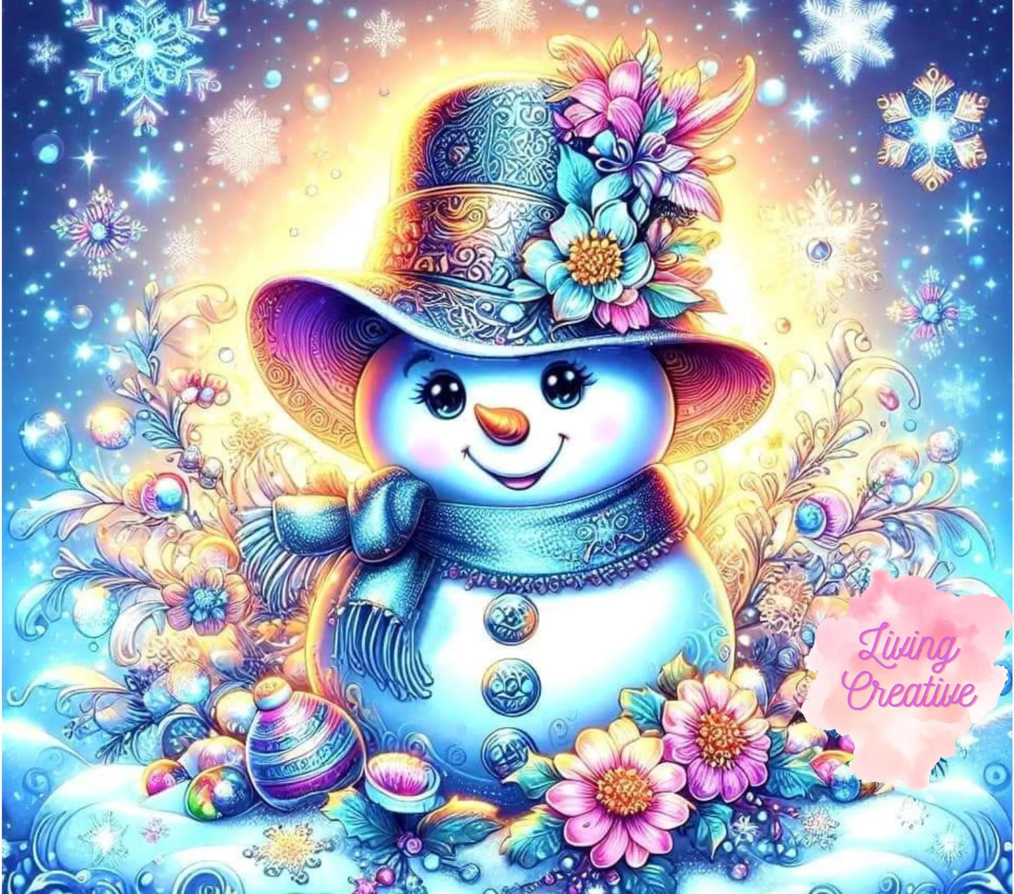 Snowman Winterland *20oz Tumbler Digital Image*