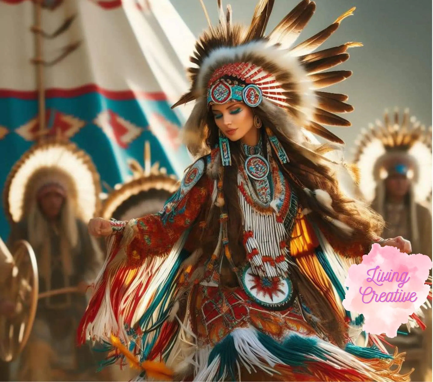 Native American Dancer *20oz Tumbler Digital Image*