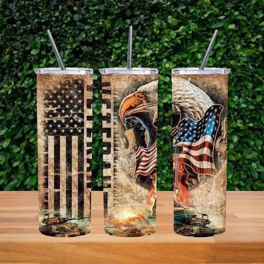 American Veteran Memorial *20oz Tumbler Digital Image*