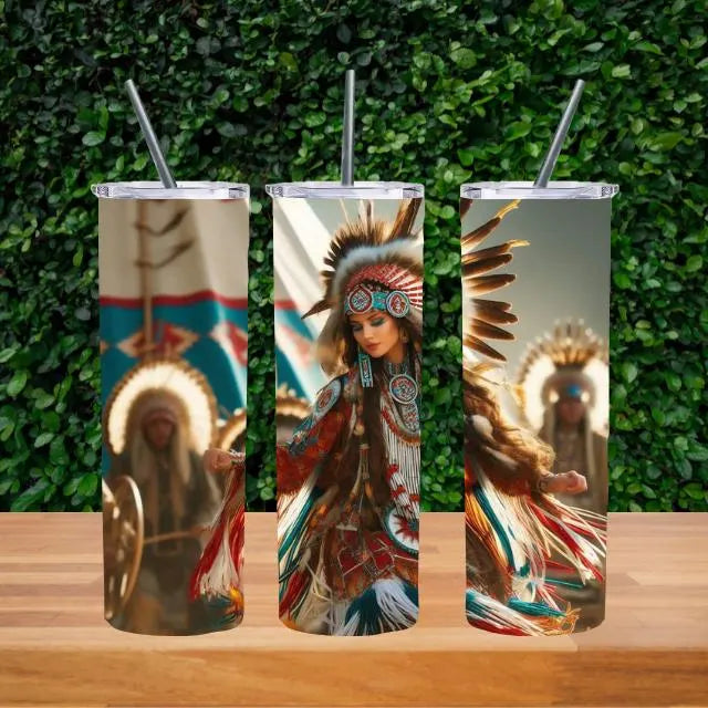 Native American Dancer *20oz Tumbler Digital Image*