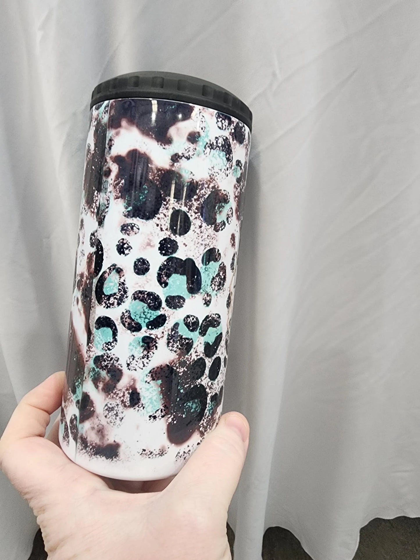 Beautiful Crazy 4in1 Can Cooler Tumbler