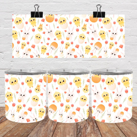 Easter Chicks *10oz LowBall Tumbler* Digital Image