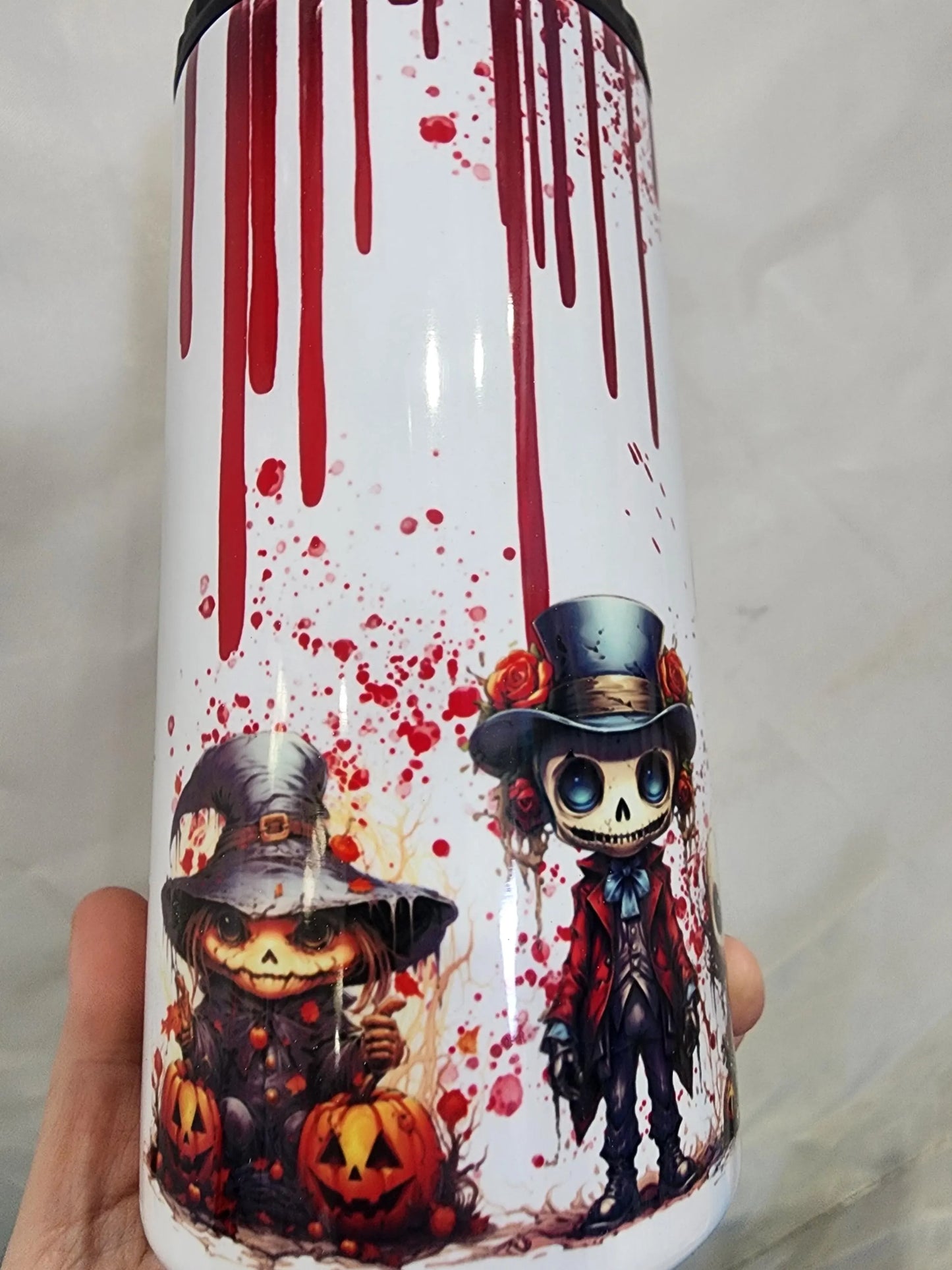 Creepy People 4in1 Can Cooler Tumbler