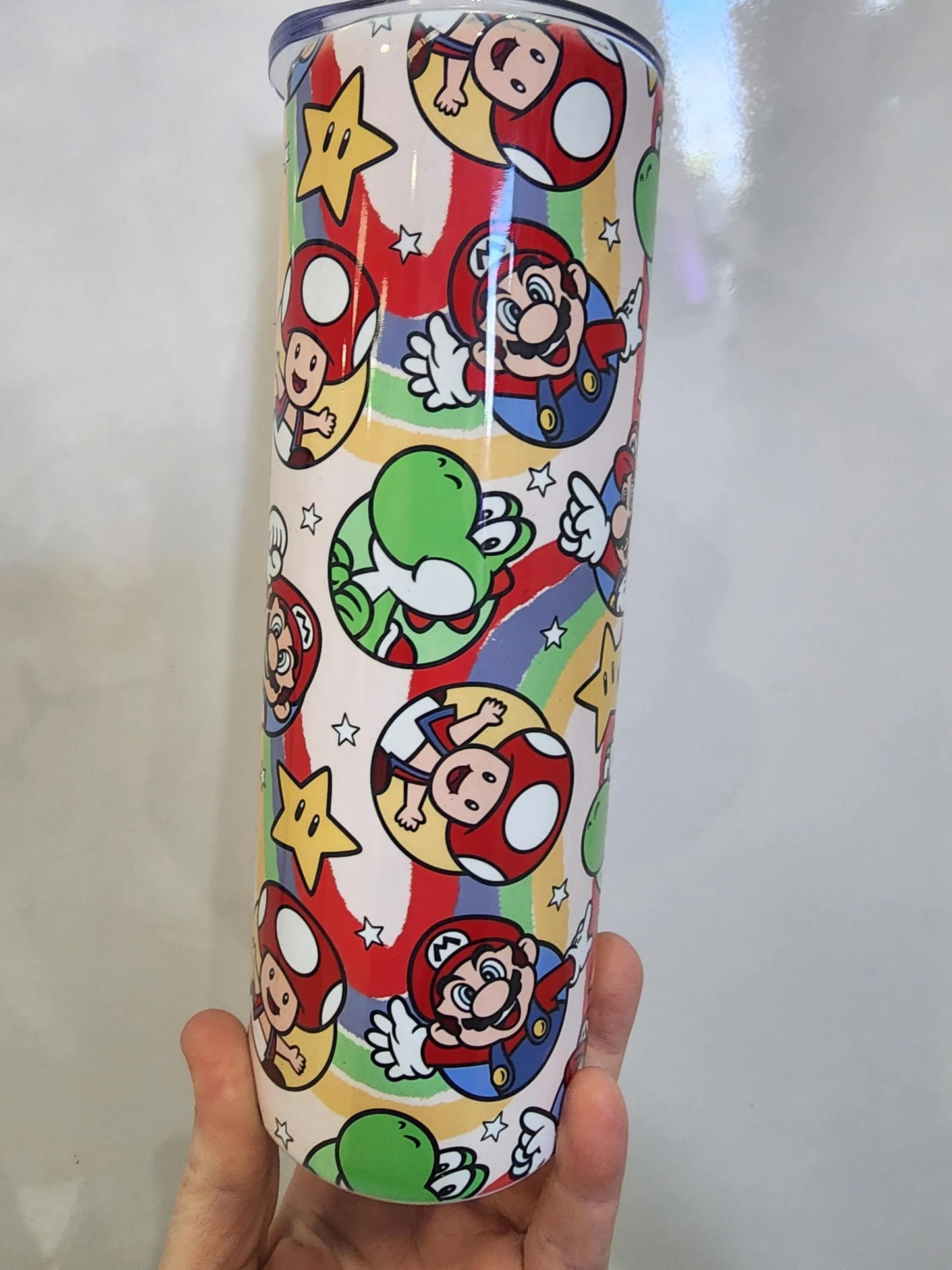 Mario & Yoshi Tumbler 20oz