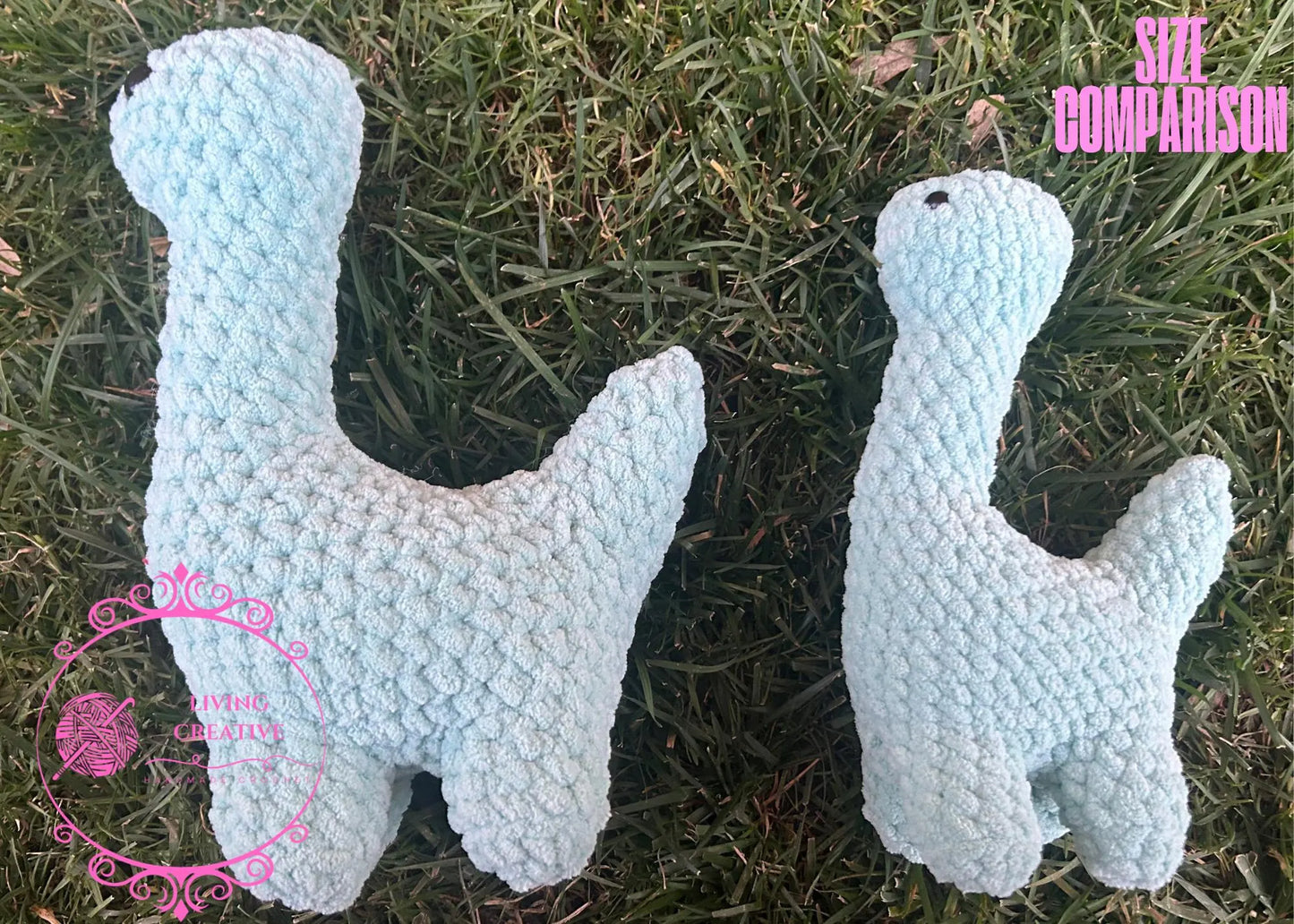 Crochet Brachiosaurus Dino